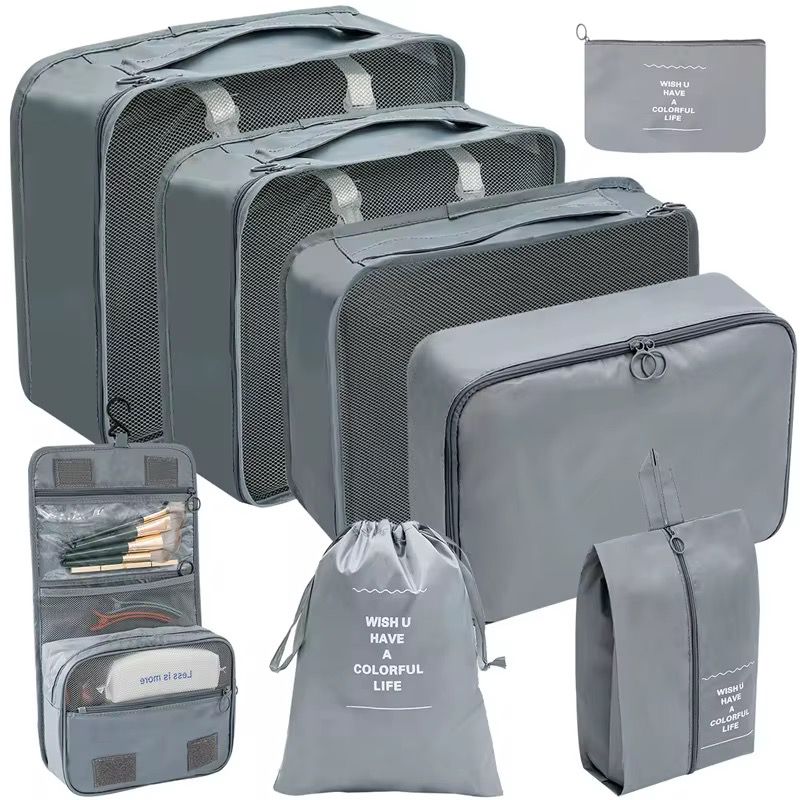 Set organizador de maleta 8 piezas