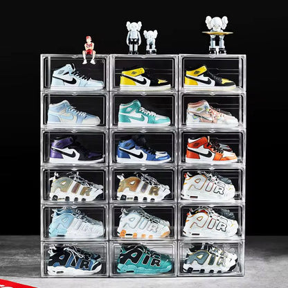 Cajas Acrilicas de Zapatos Lateral